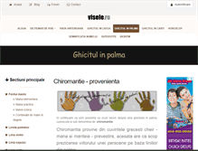 Tablet Screenshot of ghicitul-in-palma.visele.ro