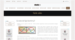 Desktop Screenshot of bioritm.visele.ro
