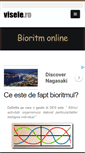 Mobile Screenshot of bioritm.visele.ro